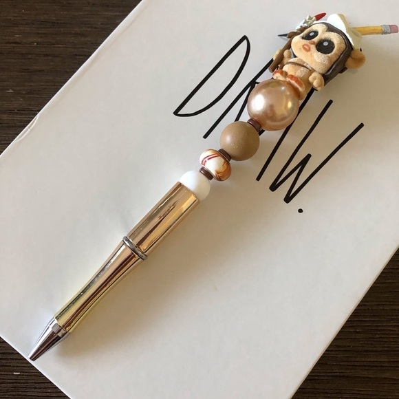 Disney Doorables: Star Wars: Logray handmade beaded pen - Picture 2 of 3